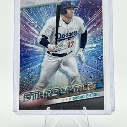 Shohei Ohtani Topps Stars of MLB Dodgers Card