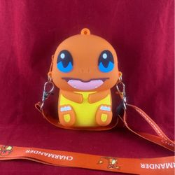 Small Pokémon Charmander Kids Purse Bag 