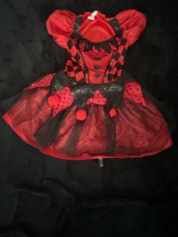 Girls Clown costume
