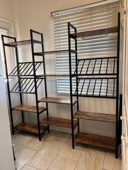 Home Storage, Kitchen Wine Shelf