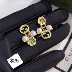 Gucci Flower Earrings ONLY $25!!
