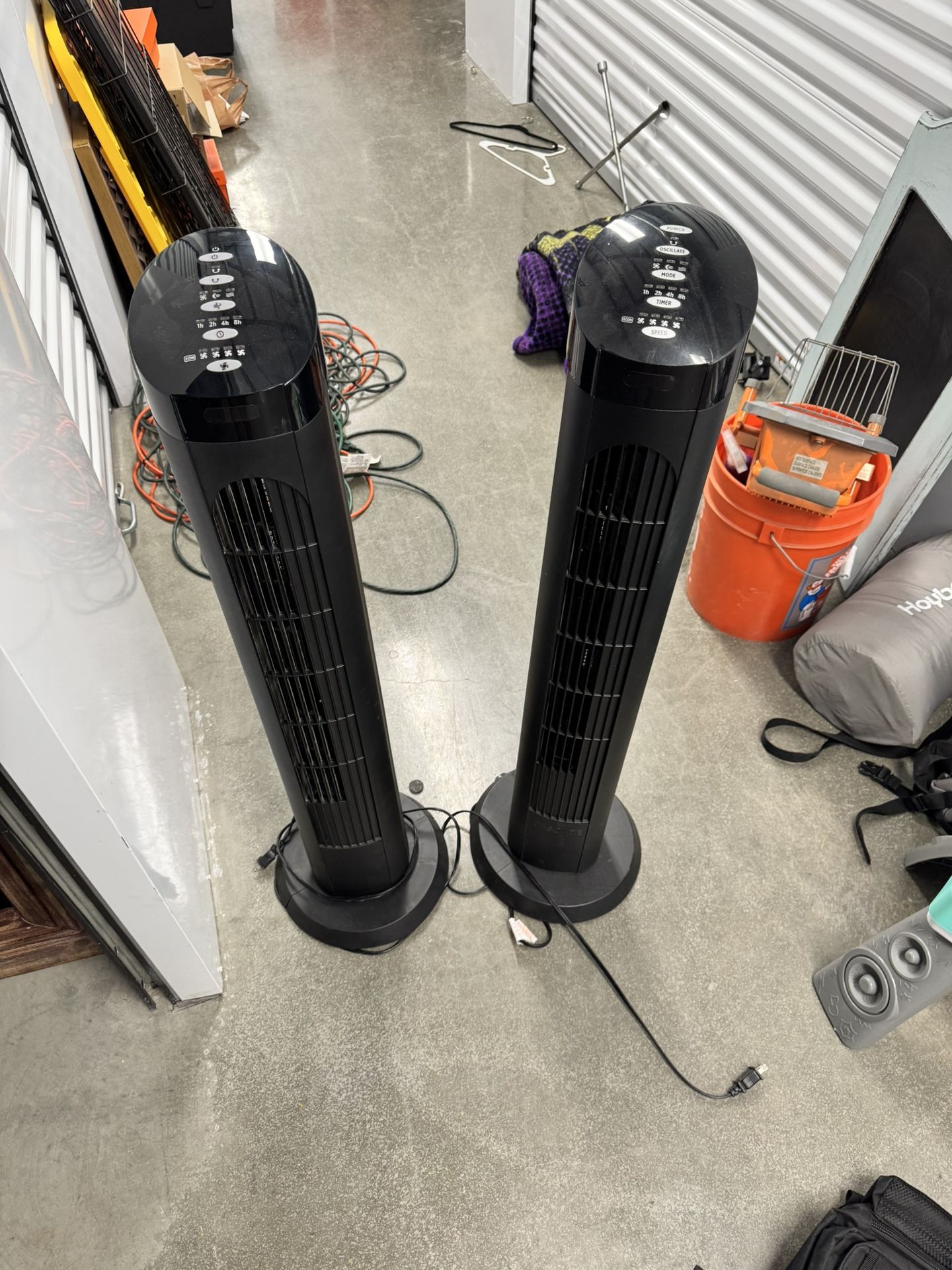 Two Tower Oscillating Fans