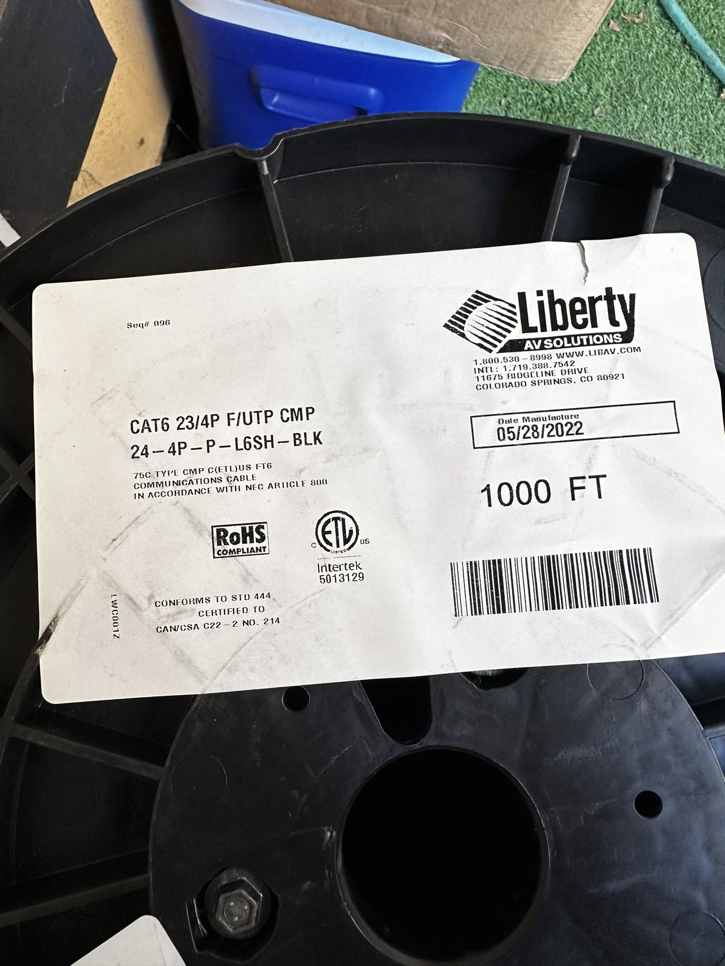 CAT6 23/4P F/UT CMP24