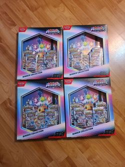 Pokémon Trading Cards Prismatic Evolution Binder Collection