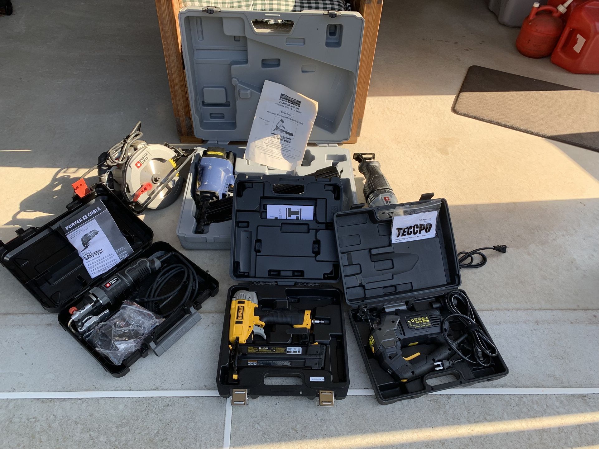 Various power Tools