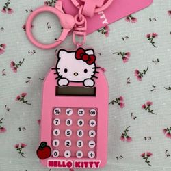 New Sanrio 2023 “Hello Kitty” Kawaii Calculator Keychain