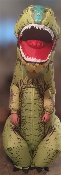 Inflatable Dinosaur Costume