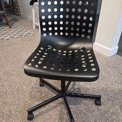Office Chair - Black Rolling Chair