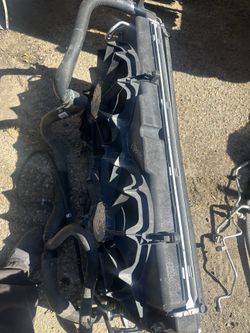 2014-2018 Chevy Silverado or gmc Sierra radiator assembly