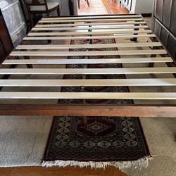 Queen size bed frame, like new