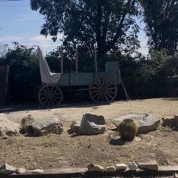 Old School Covered Wagon - Classic 