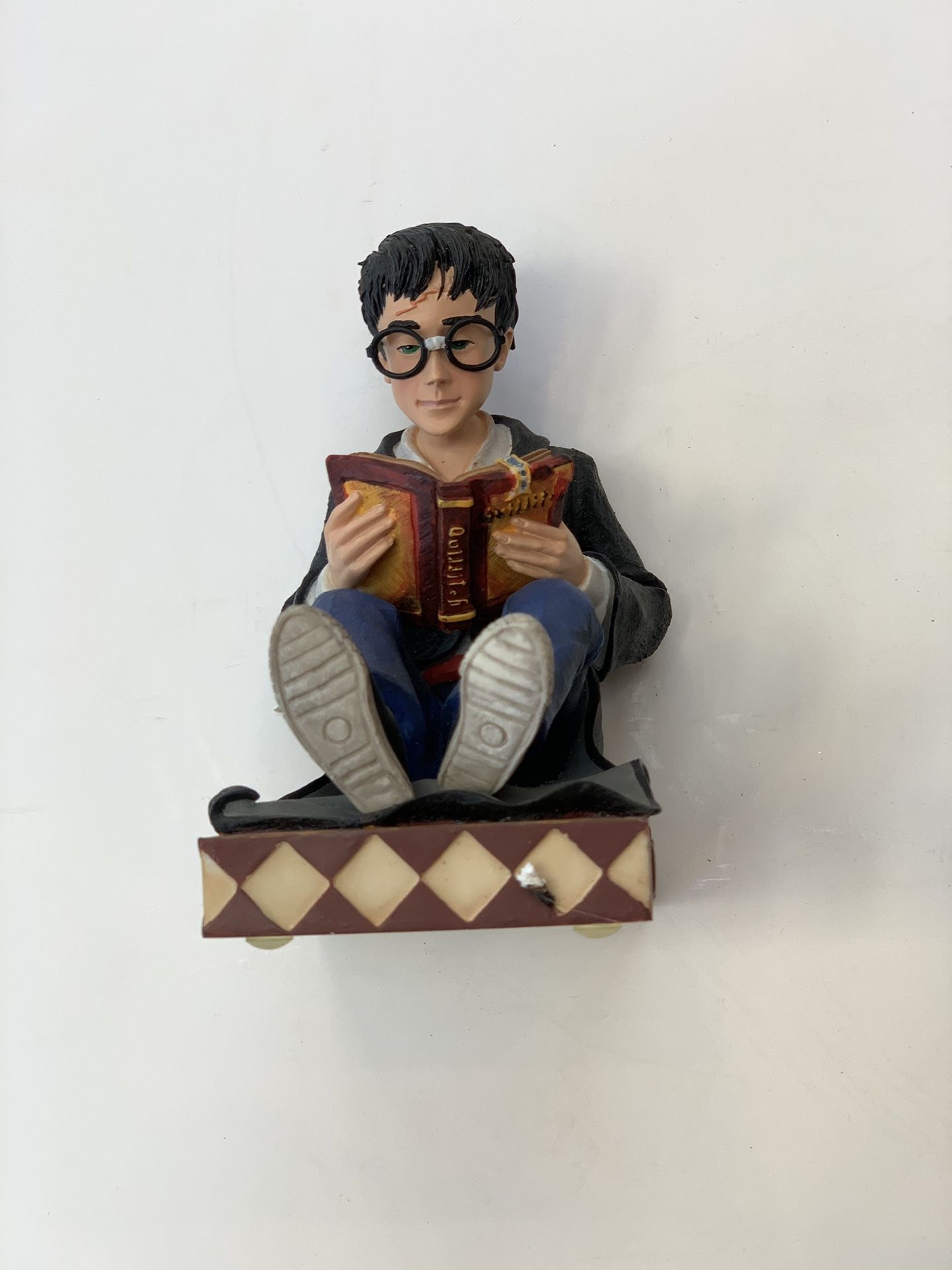 Harry Potter Book End Statue with "Quidditch"