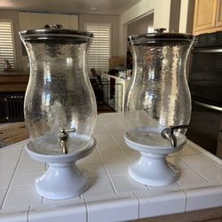 Pair Of Drink Dispensers 
