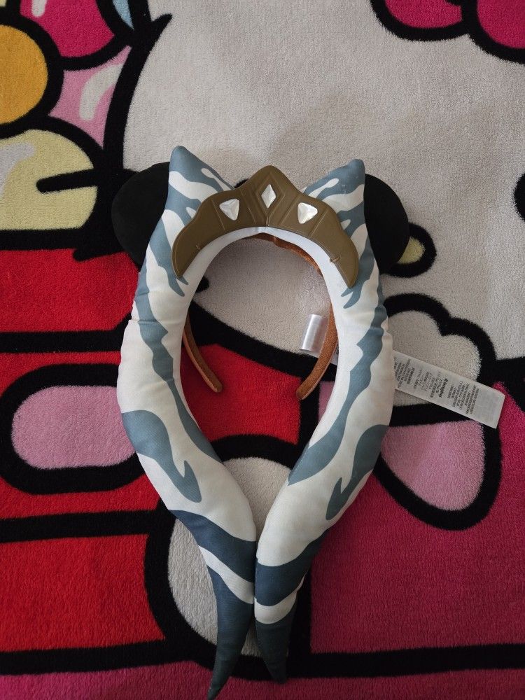 Disney Parks Star Wars Ahsoka Tano Mickey Mouse Headband Ears