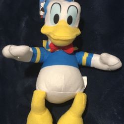 Donald Duck Plush Keychain 