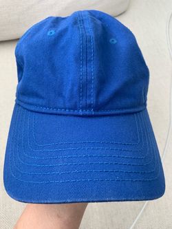 Classic Solid Blue Baseball Cap Size XL-3XL