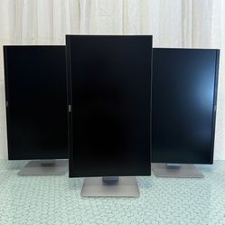 (3-Pack) 24" Dell UltraSharp 1080p LED Anti-Glare Monitor