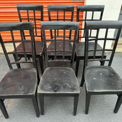 6 Dining Chairs 