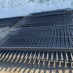 Iron panels-wrought Iron Fence-used Fence