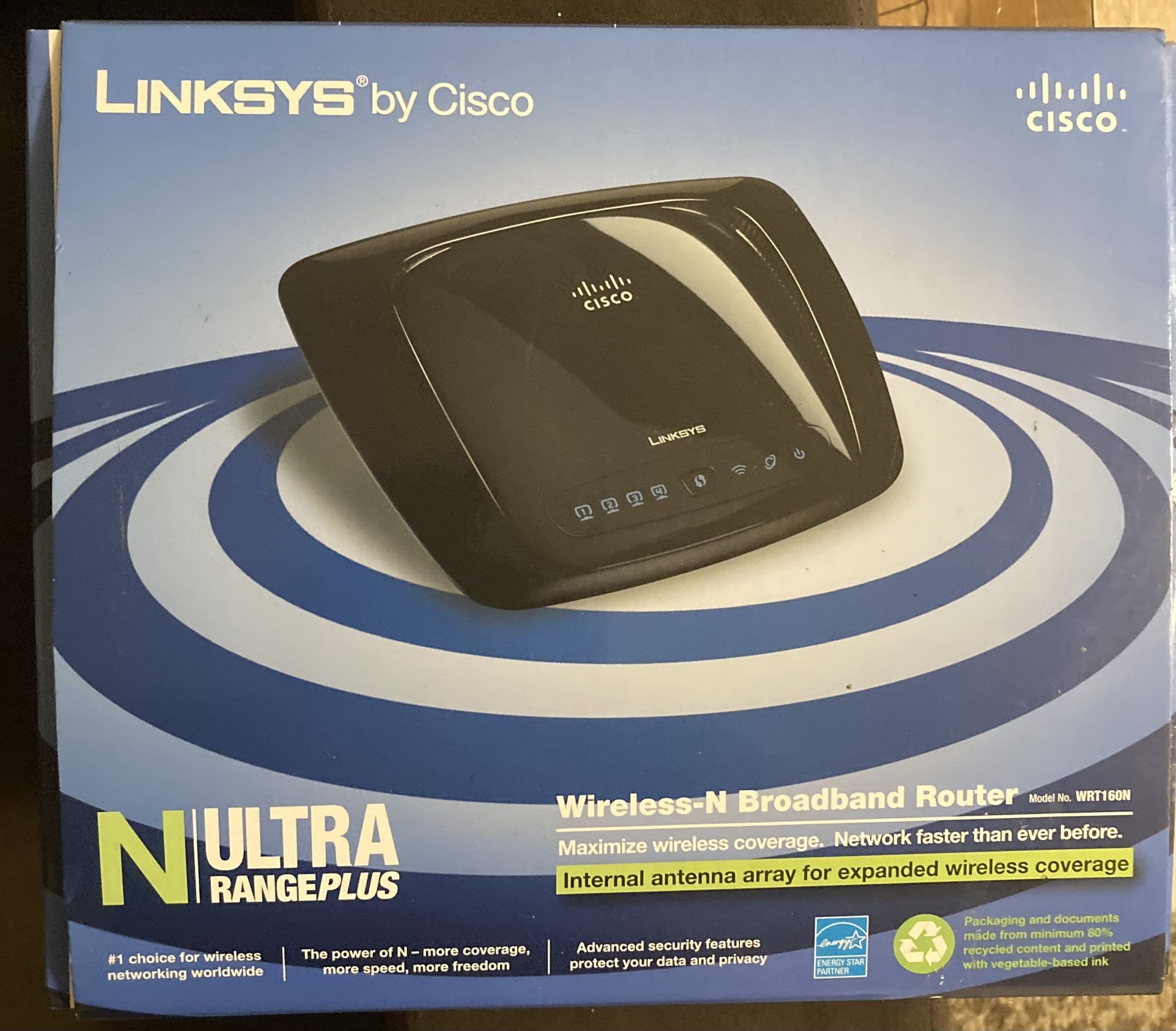 Linksys by Cisco - Wireless-N Broadband Router