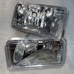 Chevy Silverado Chrome Fog Lights for 2007 to 2013