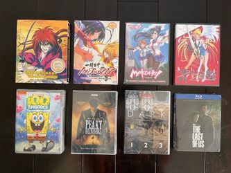 DVD Lot of TV and Anime series - Dark, Peaky Blinders, Last of Us, SpongeBob + more