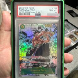 One Piece Zoro Manga PSA 10 