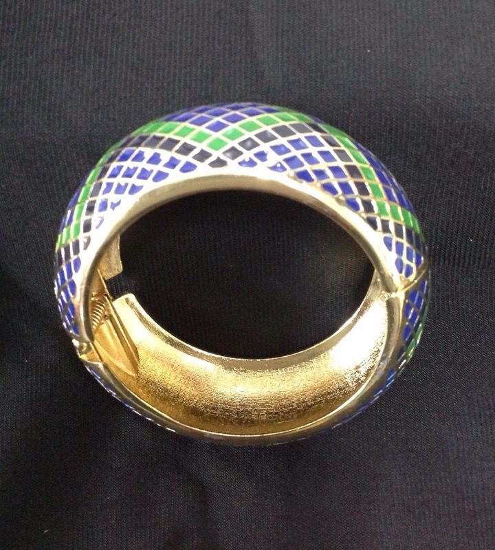 BLUE & SILVER/GOLD BRACELET