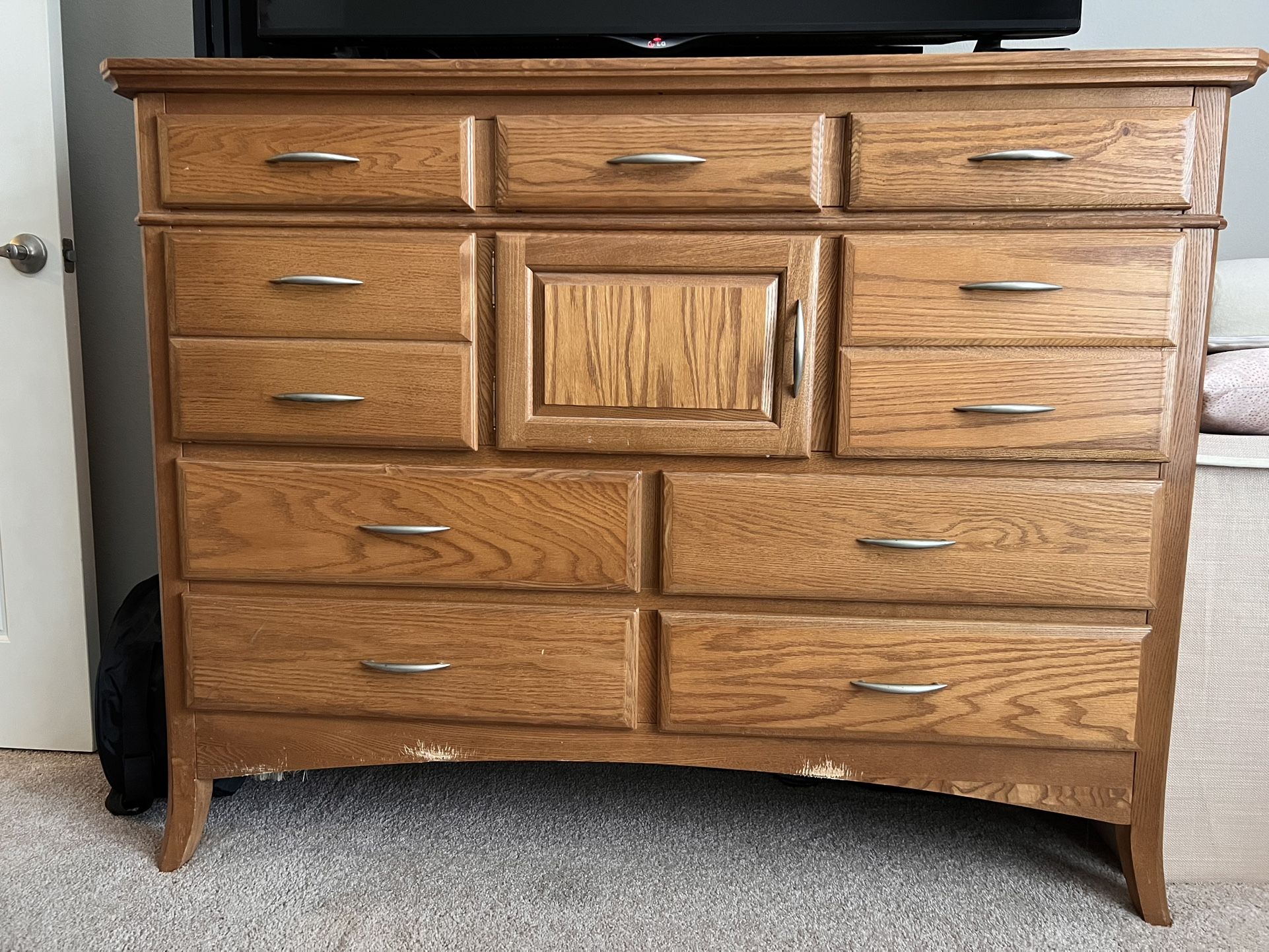 Matching Dresser & Nightstand – Solid Wood