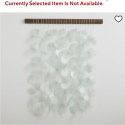 Frosted Sea Glass Wall Hanging