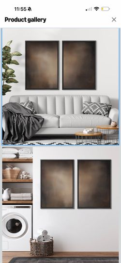 Brown Canvas Art