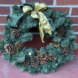 Not Too Late To Decorate! Wreath With Storage
