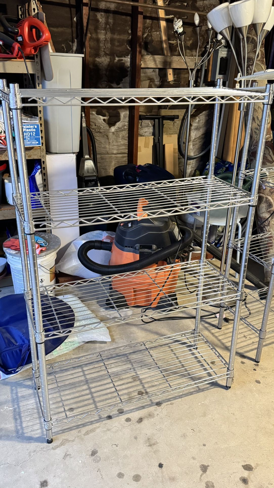 Stainless steel wired rack shelves