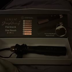 Flat Iron And Hot Brush