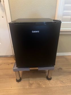 Small fridge and stand