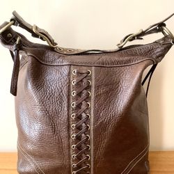 VTG Authentic COACH Large BoHo Style Shoulder Purse/Handbag