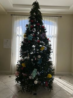 12-Foot Artificial Christmas Tree – $350 OBO