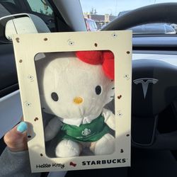 Hello Kitty Starbucks Plush 