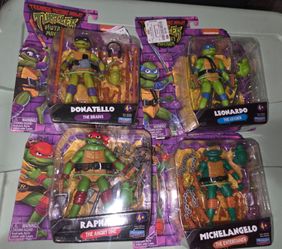 TMNT Mutant Mayhem Action Figure Set of 4