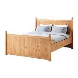 Used IKEA HURDAL King Bed Frame