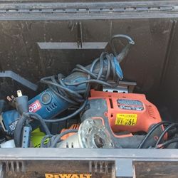 Corded Power Tools With Box