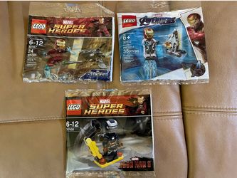 LEGO IRON MAN Polybags 30168 31067 30452 NEW
