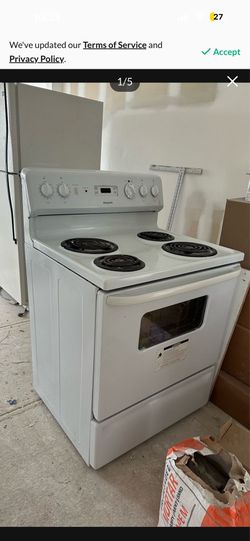 Hotpoint Stove electric