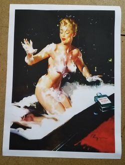 Gil Elvgren Canvas Reproduction