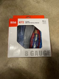 BOSS KIT2 8 Gauge Car Amplifier Wiring Installation Kit – New