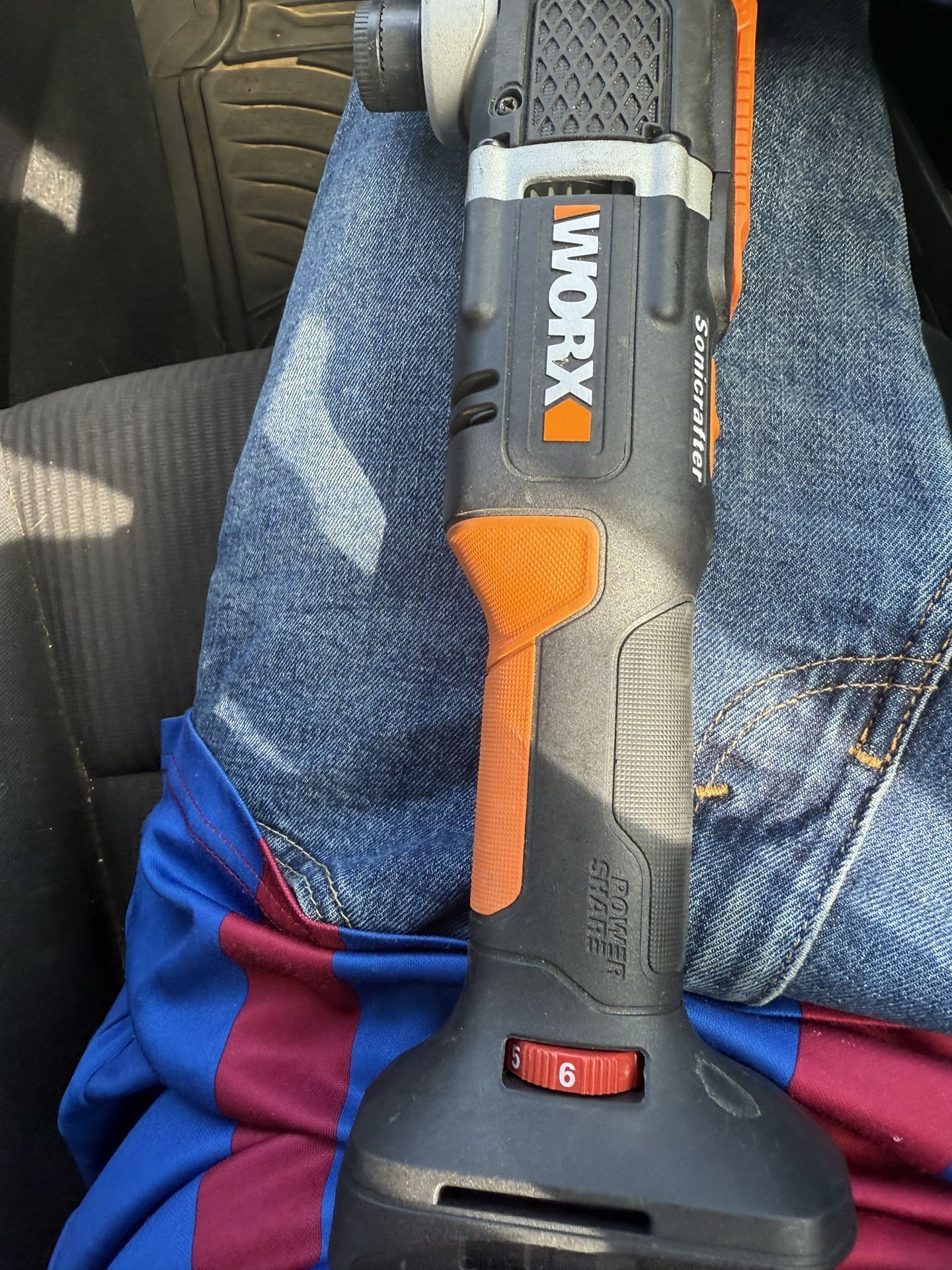 The WORX WX696.9 Sonicrafter Cordless Oscillating Multi-Tool