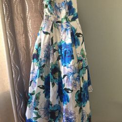 Blue Prom Dress 