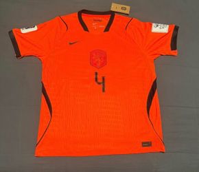 Virgil Van Dijk Netherlands 2026 Home Player Version