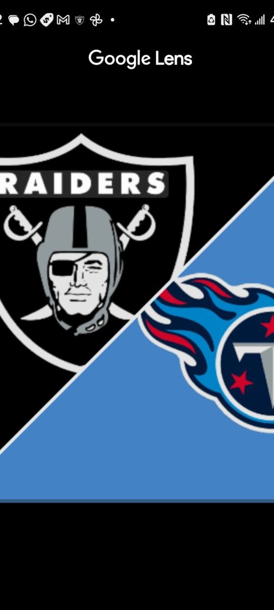 Raiders Vs Titans