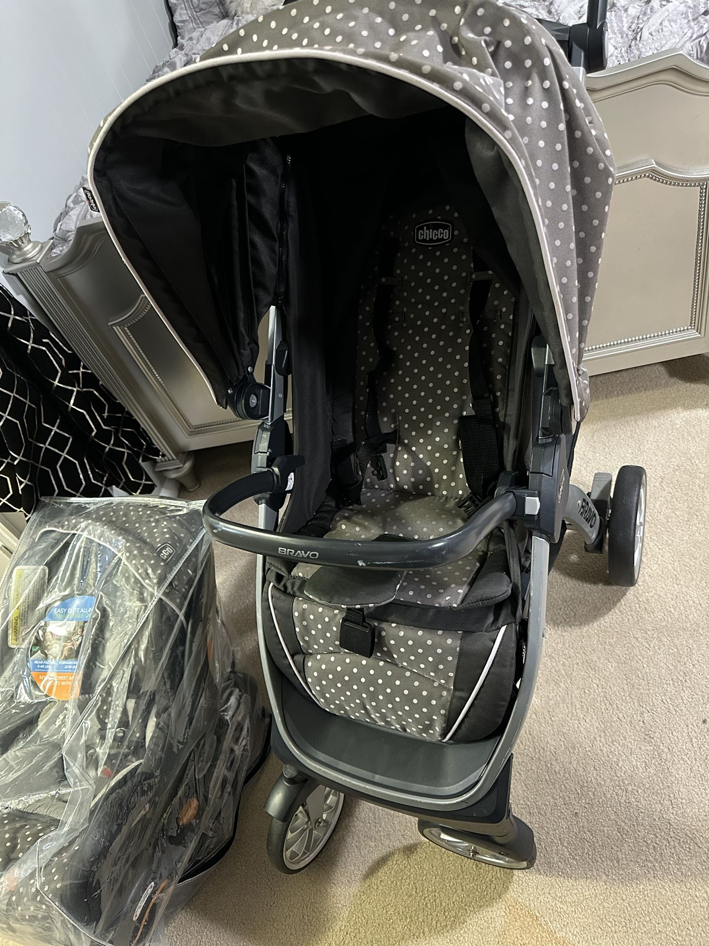 Chico Stroller And Car Seat